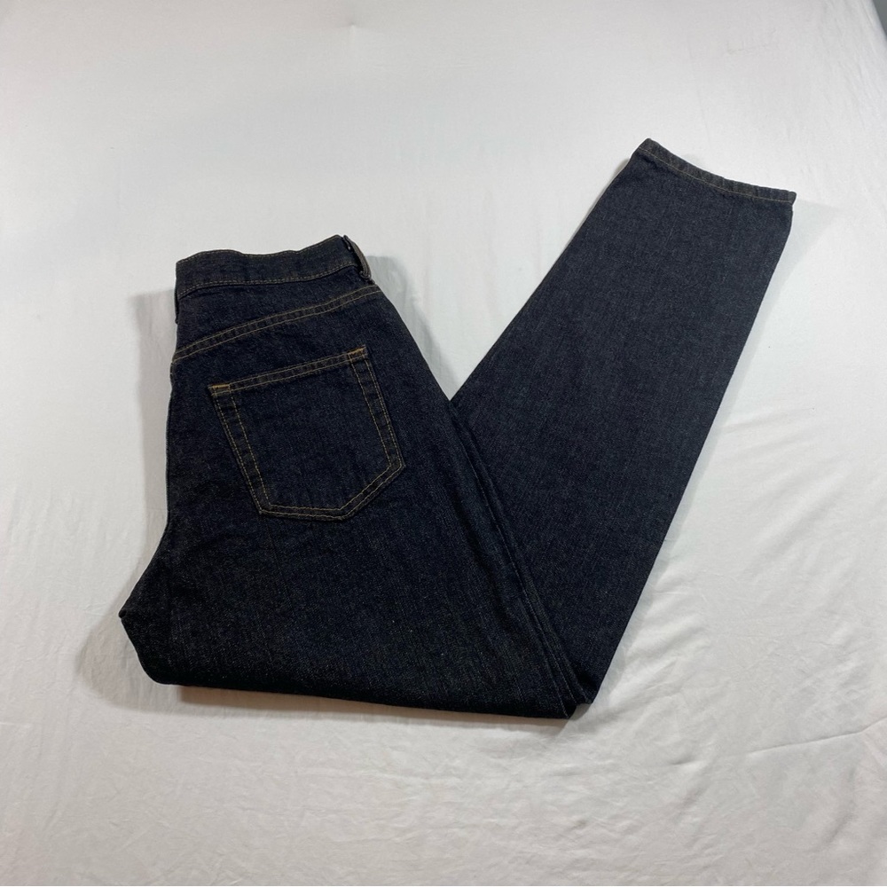 Faded Glory Jeans Women’s 10 Classic Fit Jeans High Rise Dark Wash jeans black